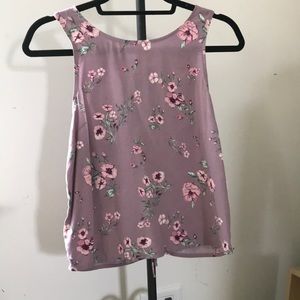 Flower Print Tank Top